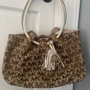Michael Kors Canvas Hobo Bag ~New~